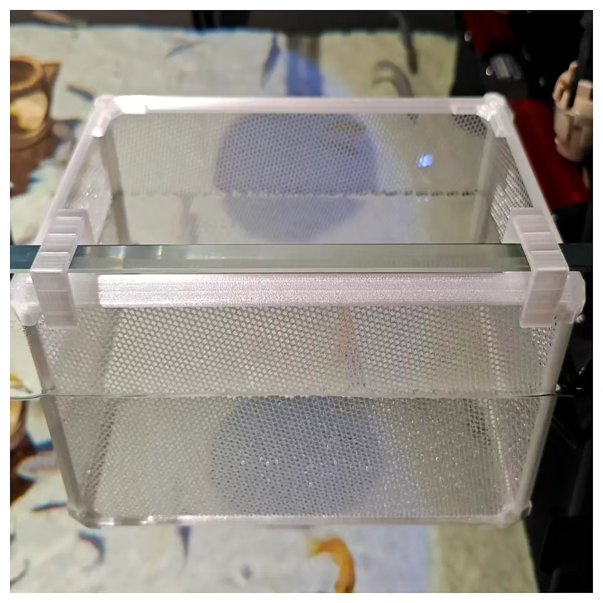 Aquarium Divider Box Fish Tank Isolation Box Quarantine Box Aquarium Separation Device Ideal for Fish Health Safety