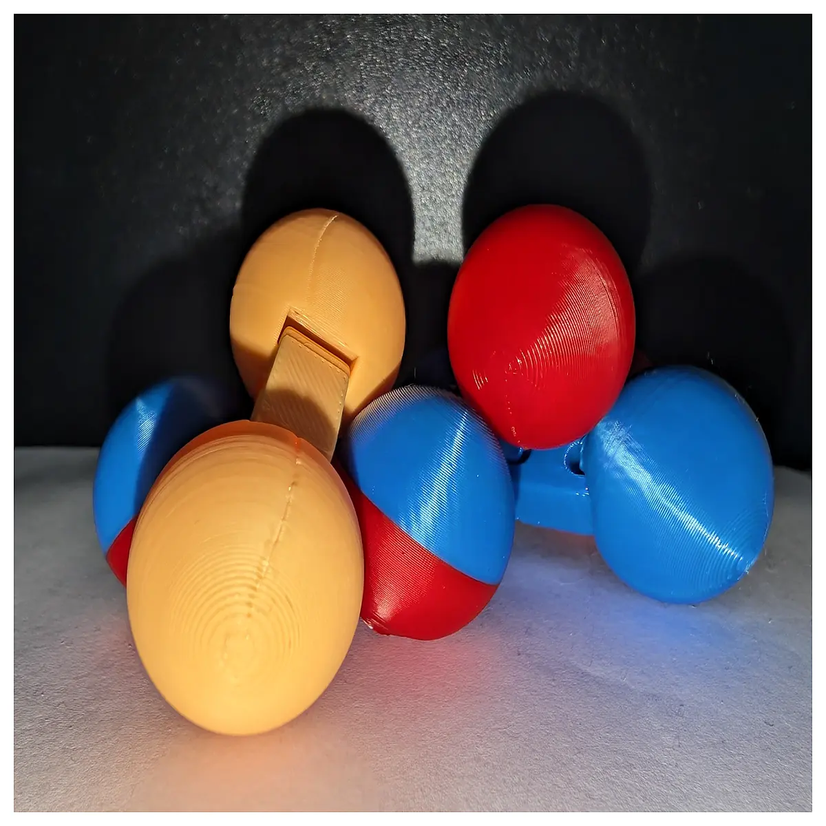 Hinged Release Ball Hand Grip Ball Stress Relief Exercise Equipment Training Ball Pressure Release Toy Sports Training