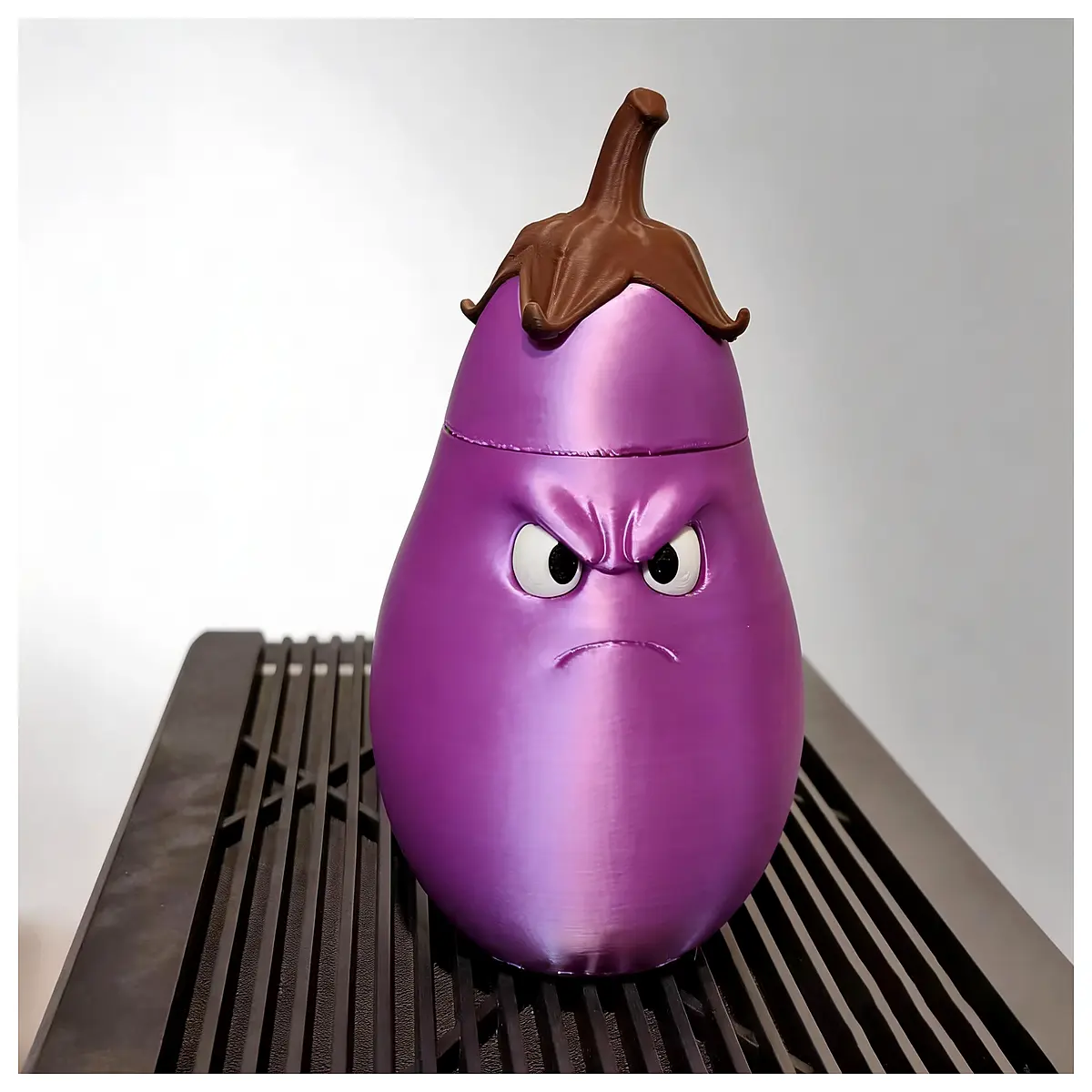 Eggplant Storage Box Pencil Holder Organizer Nesting Container Creative Decorative Desk Organizer for Small Items
