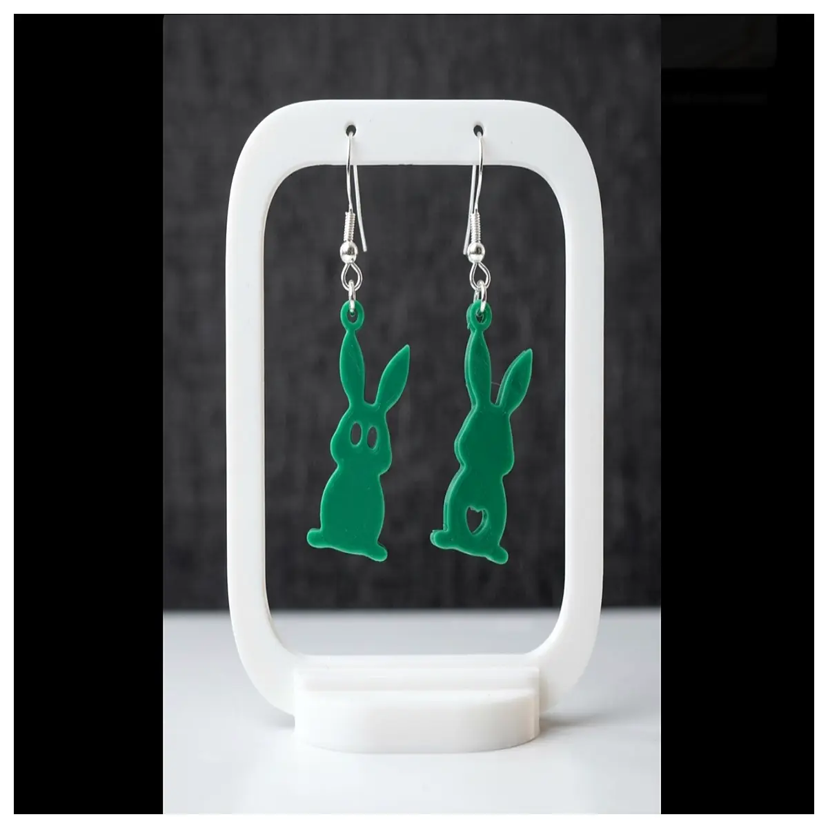 Earring Display Stand Minimalist Design Quick Print Jewelry Display Stand Creative Holder Easy DIY Accessory Showcase