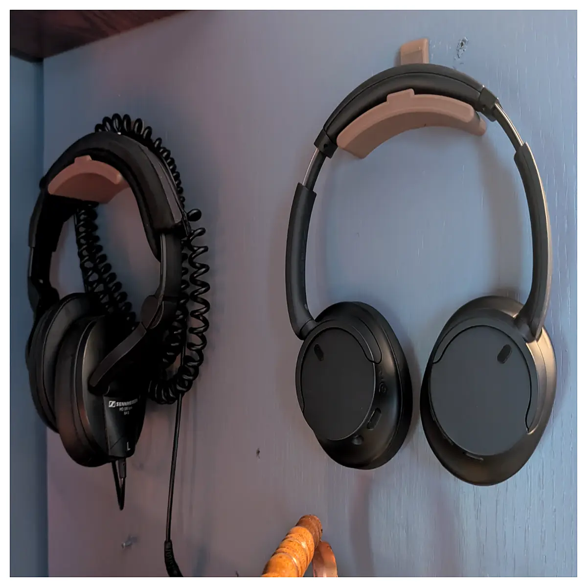 Wall Mount Headphone Holder Desk Mount Concealed Screws Computer Phone Stand Lazy Support Accessories
