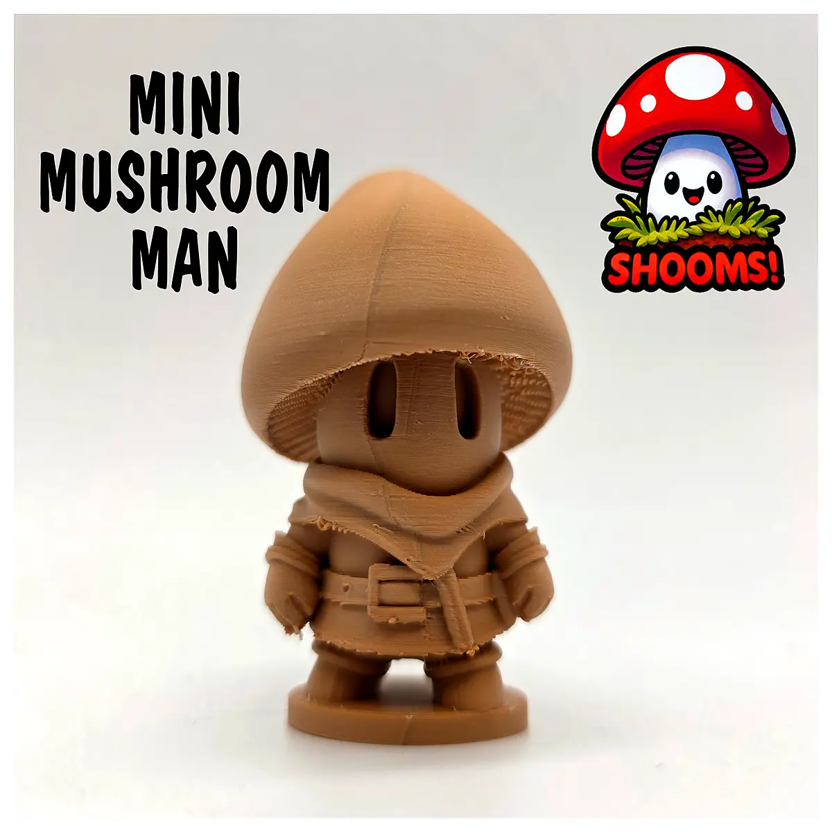 Mini Mushroom Person Shamus Series Toy Figure Collectible Character Model Anime Merchandise