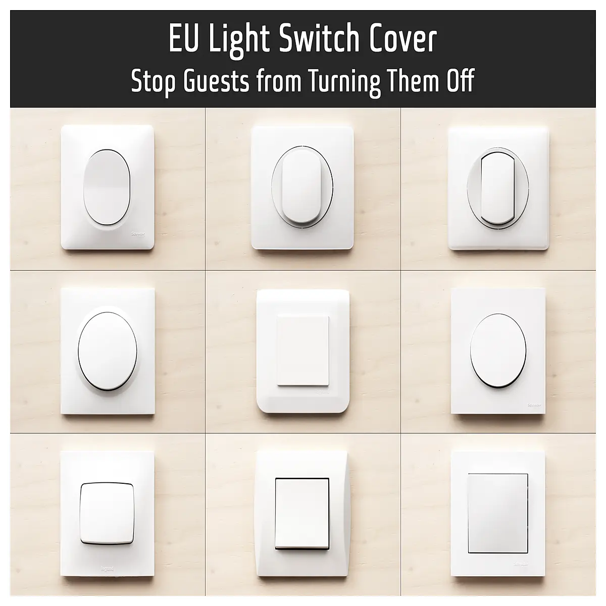 Hue Cover Socket Switch Protector Accessories Shield Safety Housing