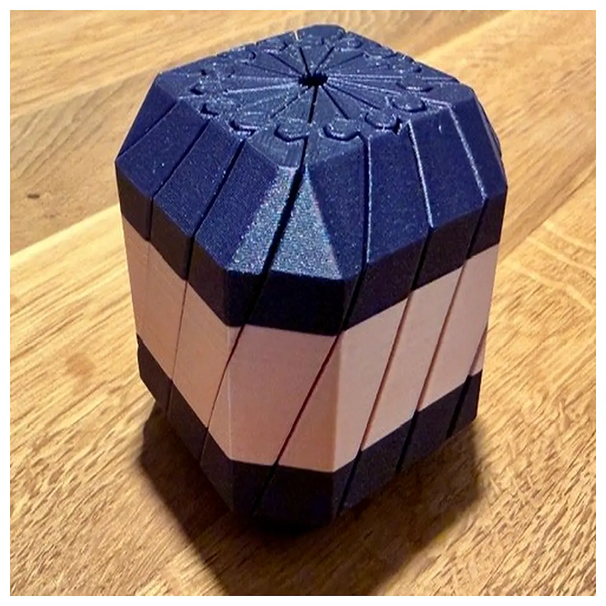 fidget cube twist geometric shape stress relief toy for anxiety and