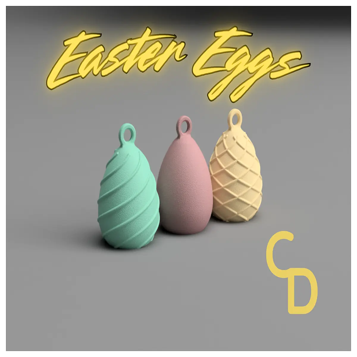 Geometric Resurrection Easter Eggs Hanging Decoration Festive Ornament Easter Gift Geometric Patterns Holiday Decor
