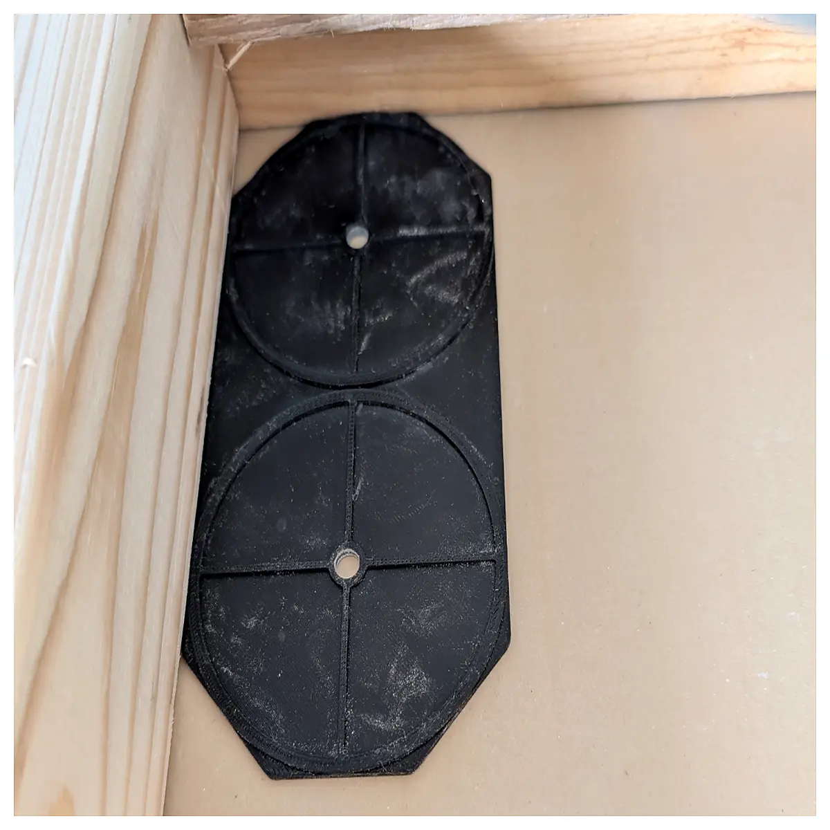 82mm Terminal Box Hole Template Electrical Installation Accessory Fast Installation Wiring Fixation Electrical Tools