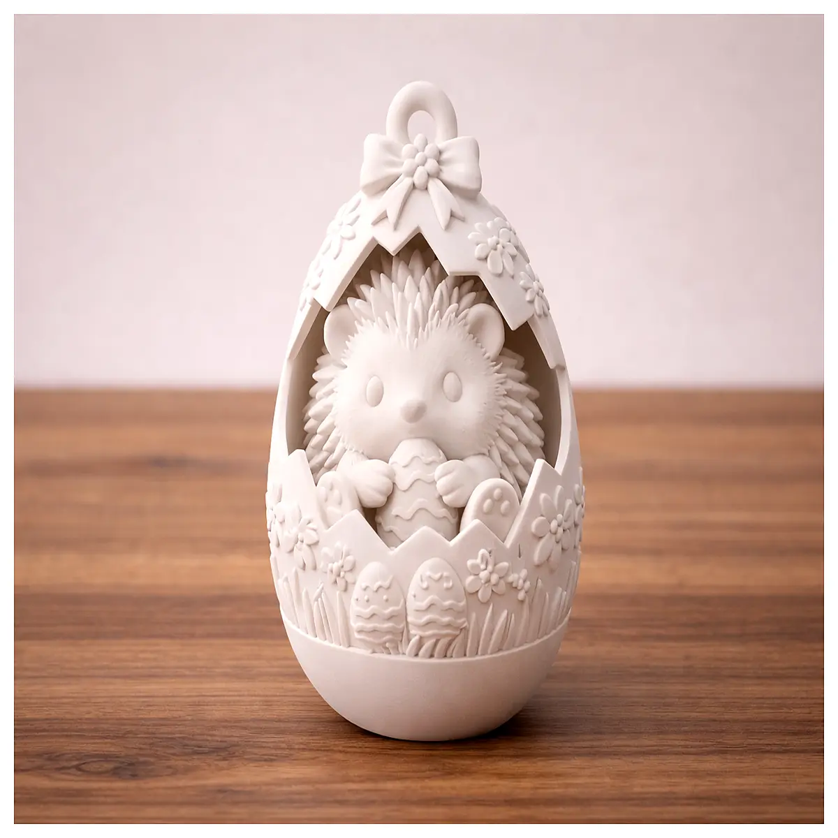 Cute Hedgehog Resurrection Easter Ornament Hedgehog Easter Eggs Hanging Decoration Festive Easter Gift Hedgehog Toy