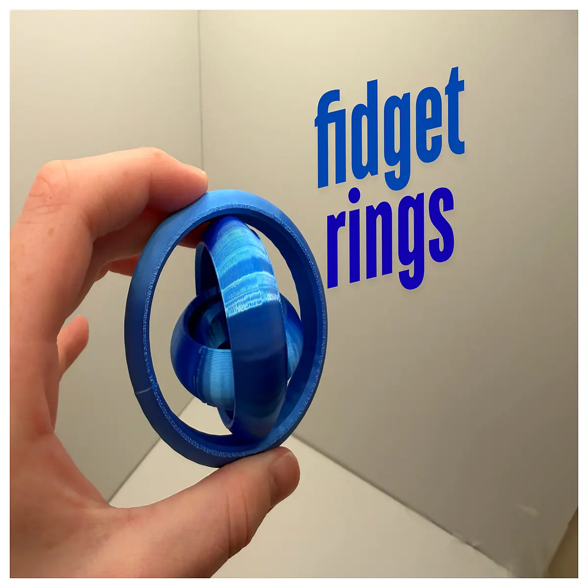 anti stress ring for adults anxiety relief fidget jewelry silicone squeeze ring