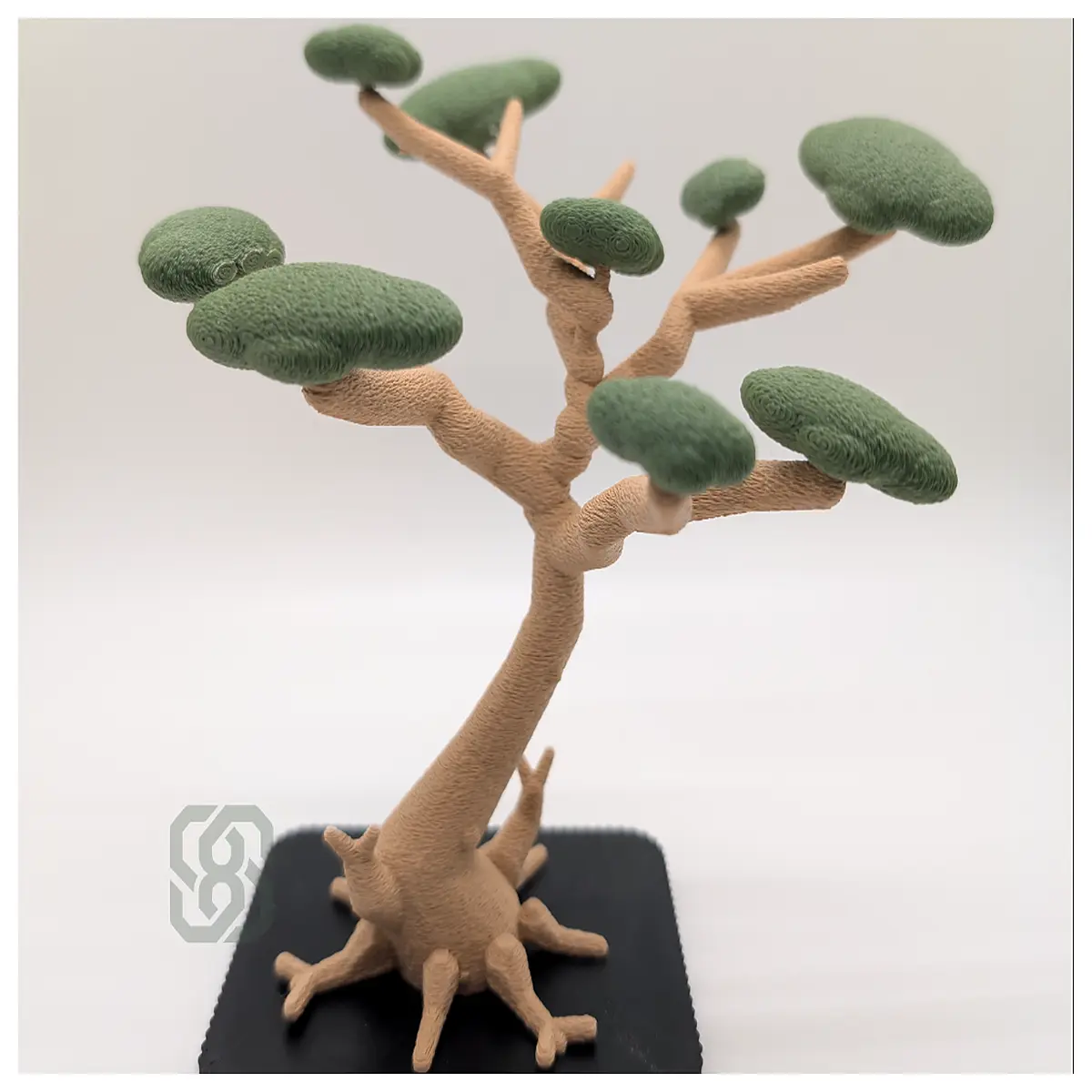 Magnetic Bonsai Display Tree Clip Leaf Model Decoration Desktop Landscape Accessories Magnetic Scene