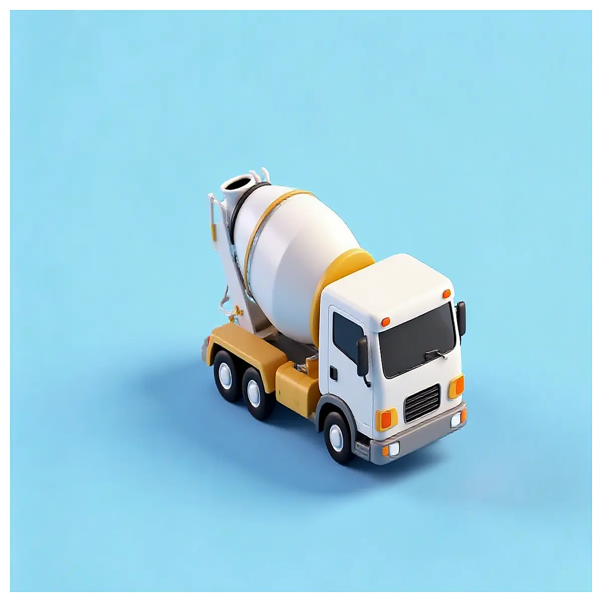 Concrete Mixer Truck Toy Kids Learning Encyclopedia ing Book Toddler Play Set Traffic Vehicle Educational Toy