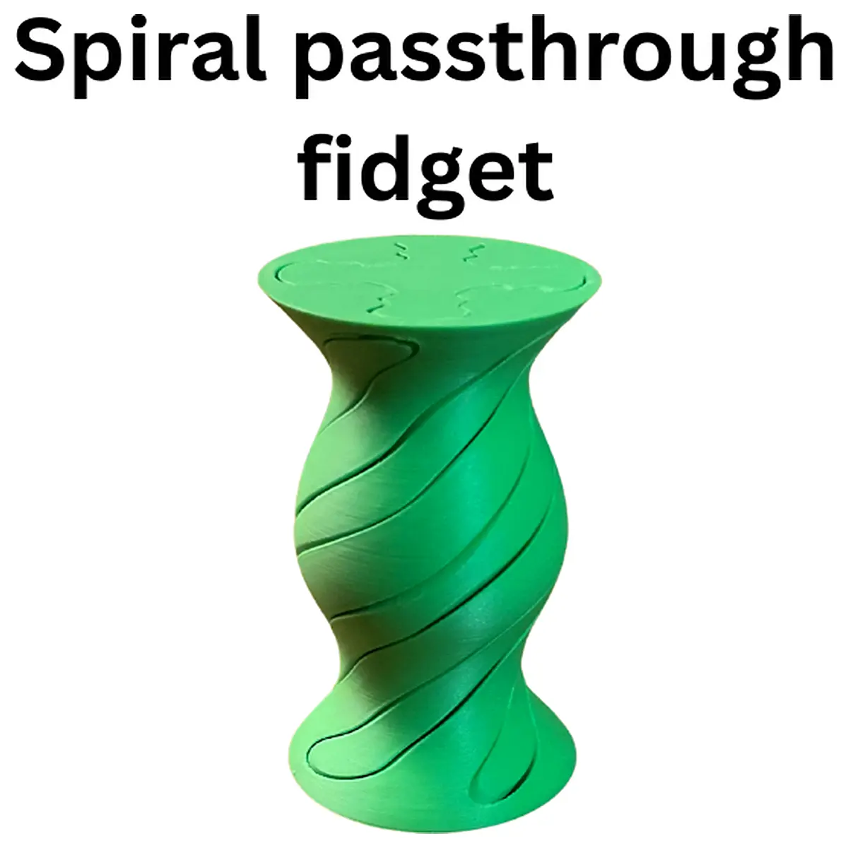 Spiral Hole Release Fidget Toy Stress Relief Aid Anxiety Reduction Sensory Toy Brain Teaser