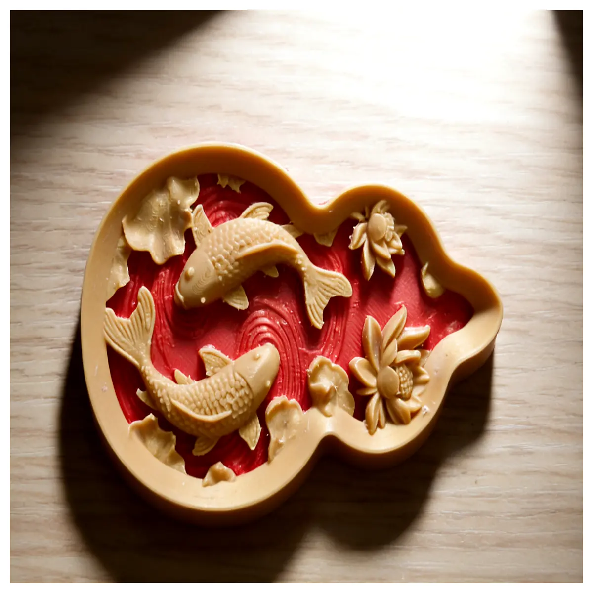 Four Seasons Series Summer Carp Ice Block Maker DIY Ice Sculpture Decorative Accessories Drink Cooling Parts