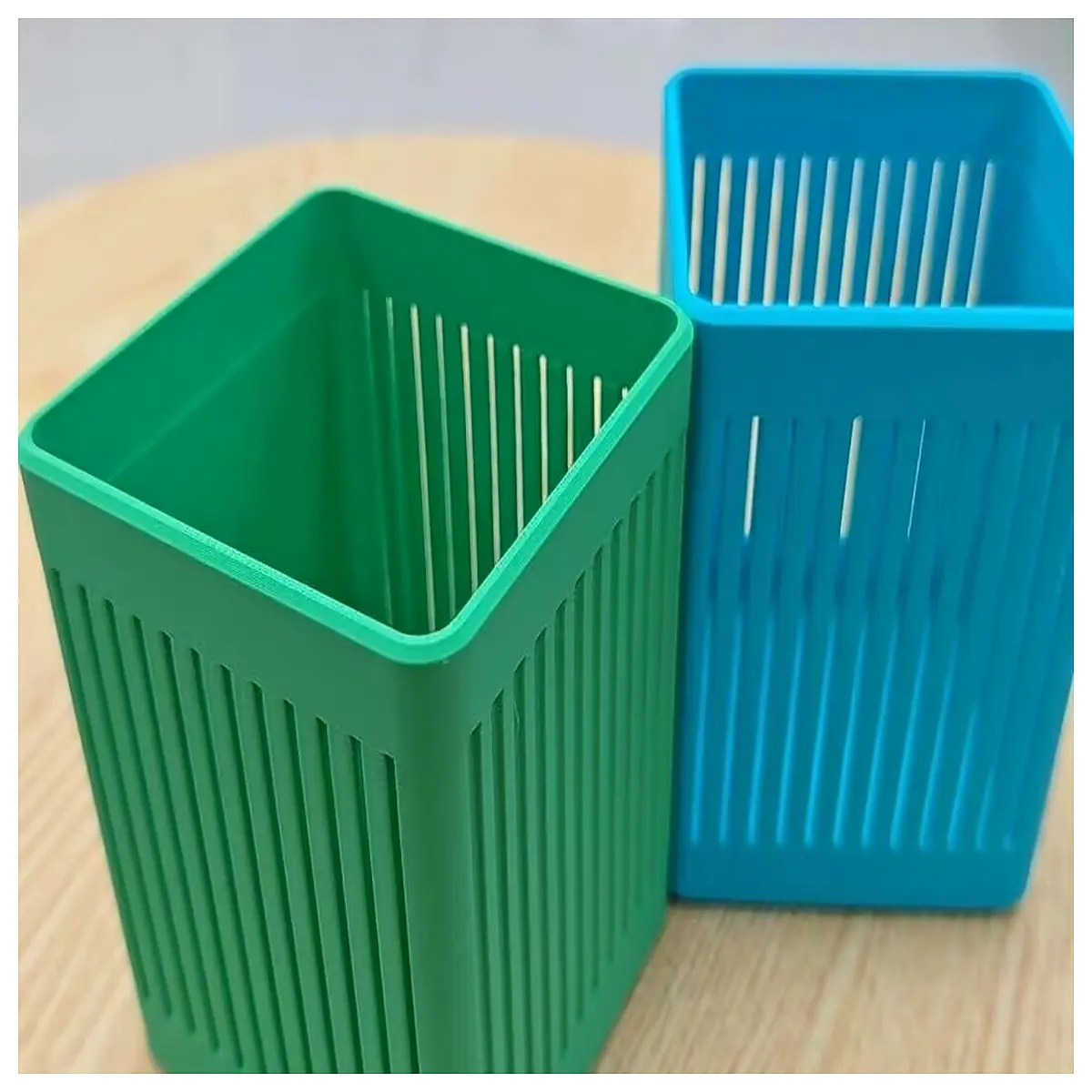 Minimalist Square Pen Holder Desk Organizer Multi Purpose Storage Box Office Supply Holder Study Room Organization Home Decor Accessory