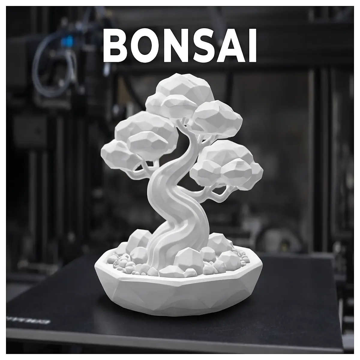 Low Poly Bonsai Tree Desktop Decoration Modern Minimalist Indoor Garden Bonsai Tree Models