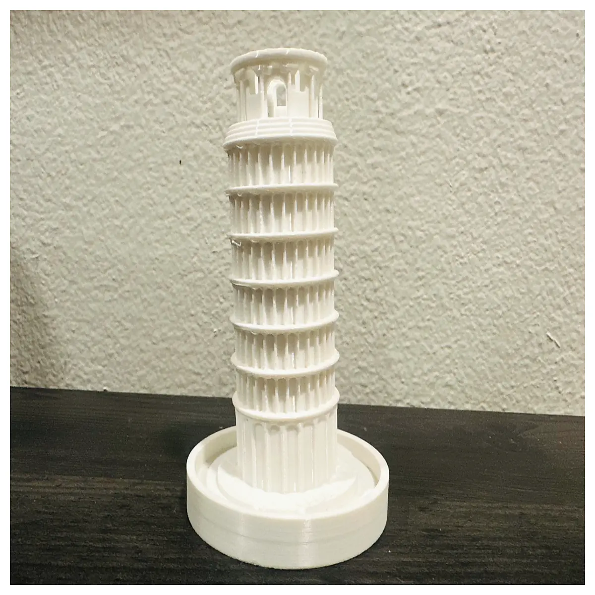 Leaning Tower of Pisa Souvenir Statue Model Mini Architectural Model Collection Italy Travel Gift