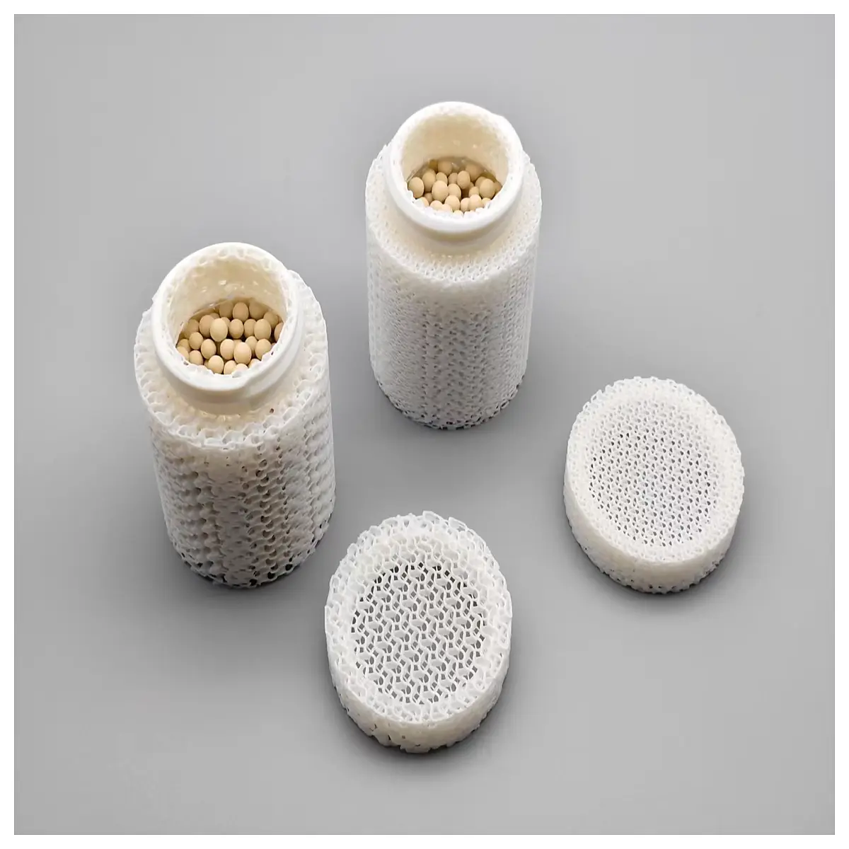 Porous Visibility Storage Bottle Funnel Dividers Storage Box Kitchen Organization Transparent Easy Use