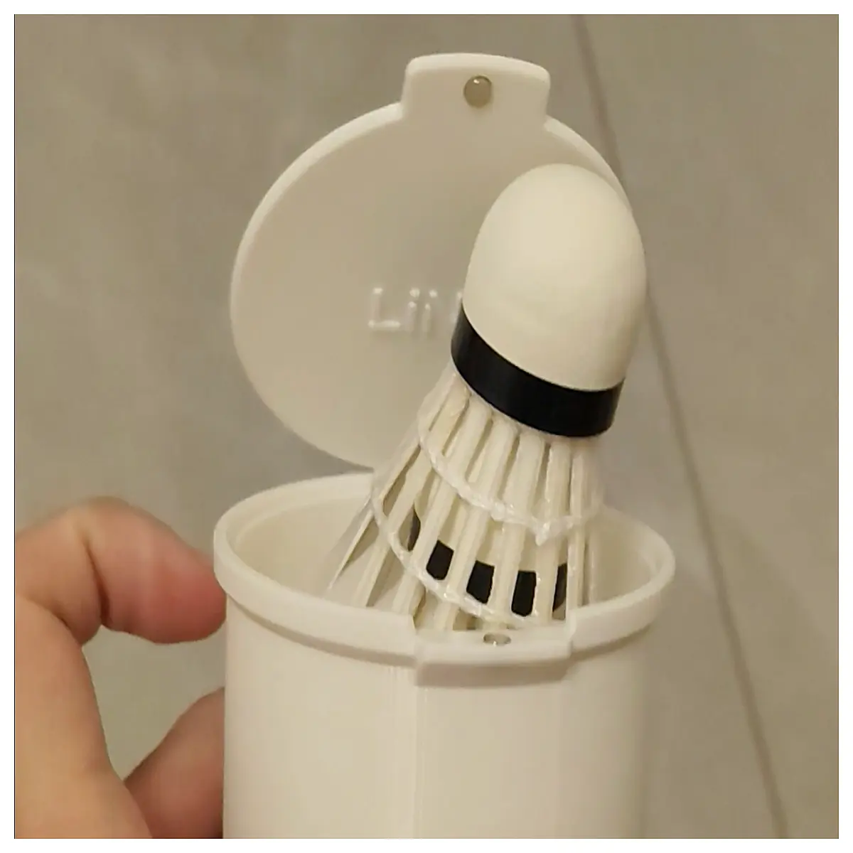 Badminton Magnetic Tube Cover Single Hand Open Magnetic Sports Gear Racket Tube Cover Accessories Sports Magnetic