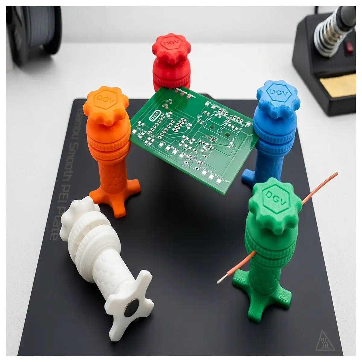 Magnetic PCB Press Machine Accessories Magnetic Deburring Tooling Electronic Component Pressing Tools Production Line Equipment