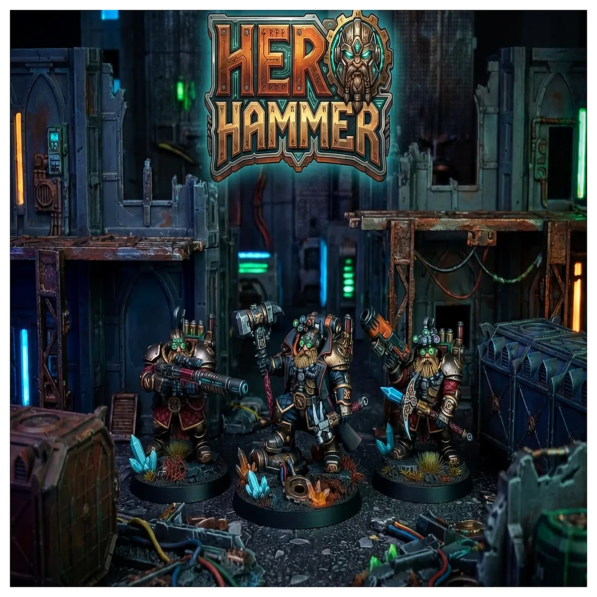 Hero s Hammer Space Dwarf Steampunk Version Steampunk Model Assembly Toy Desktop Model Collectible Hobby Model Assembly Model