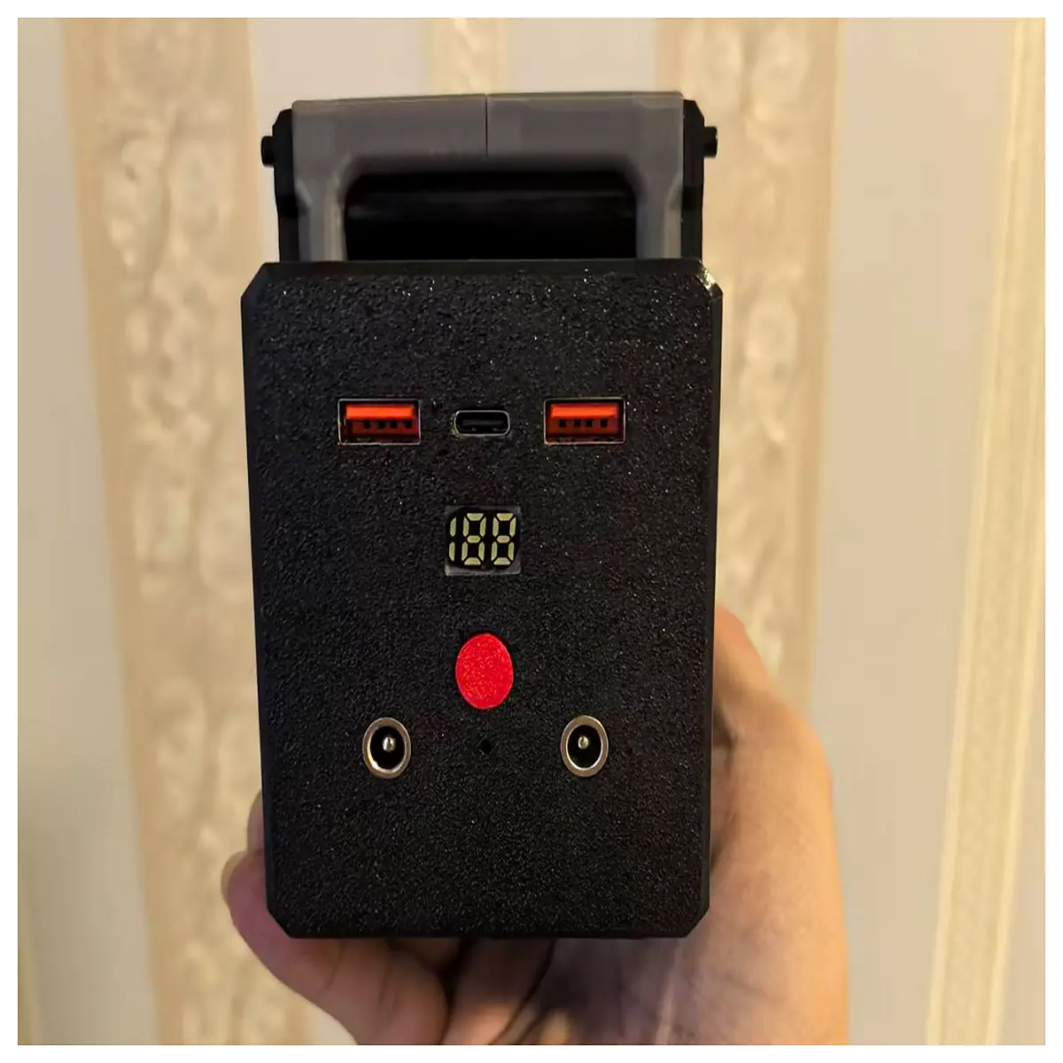 Dual Direction 60W Power Bank Case Shell Charging Box Mobile Power Housing Emergency Power Cover