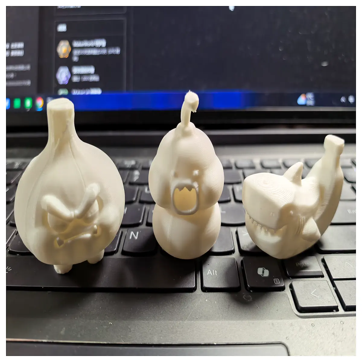 funny pun figurines collectible mini dolls for desk decor gift