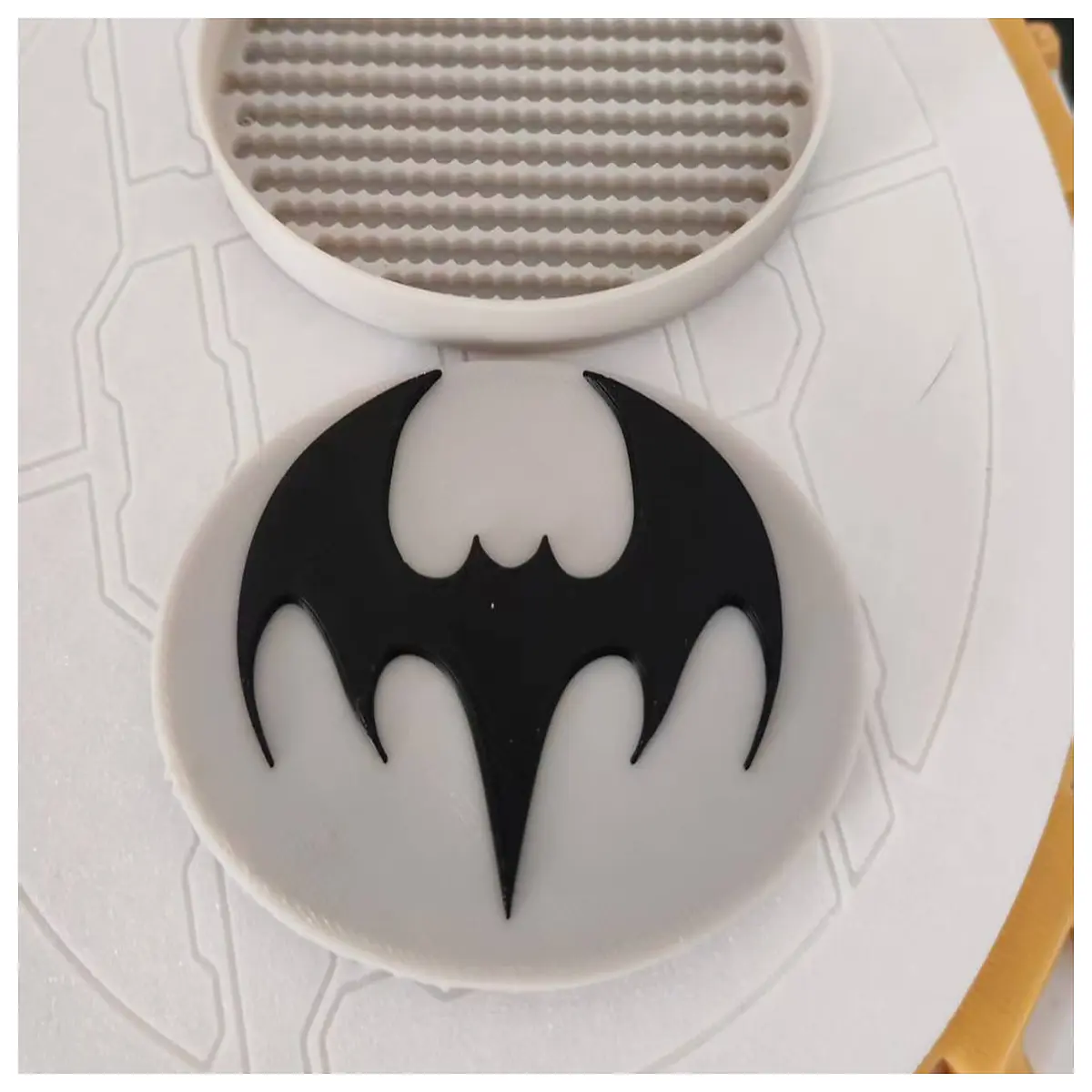 Bat Pattern Vertical Bean Box Coffee Bean Storage Container Bean Jar Coffee Lovers Bean Collection