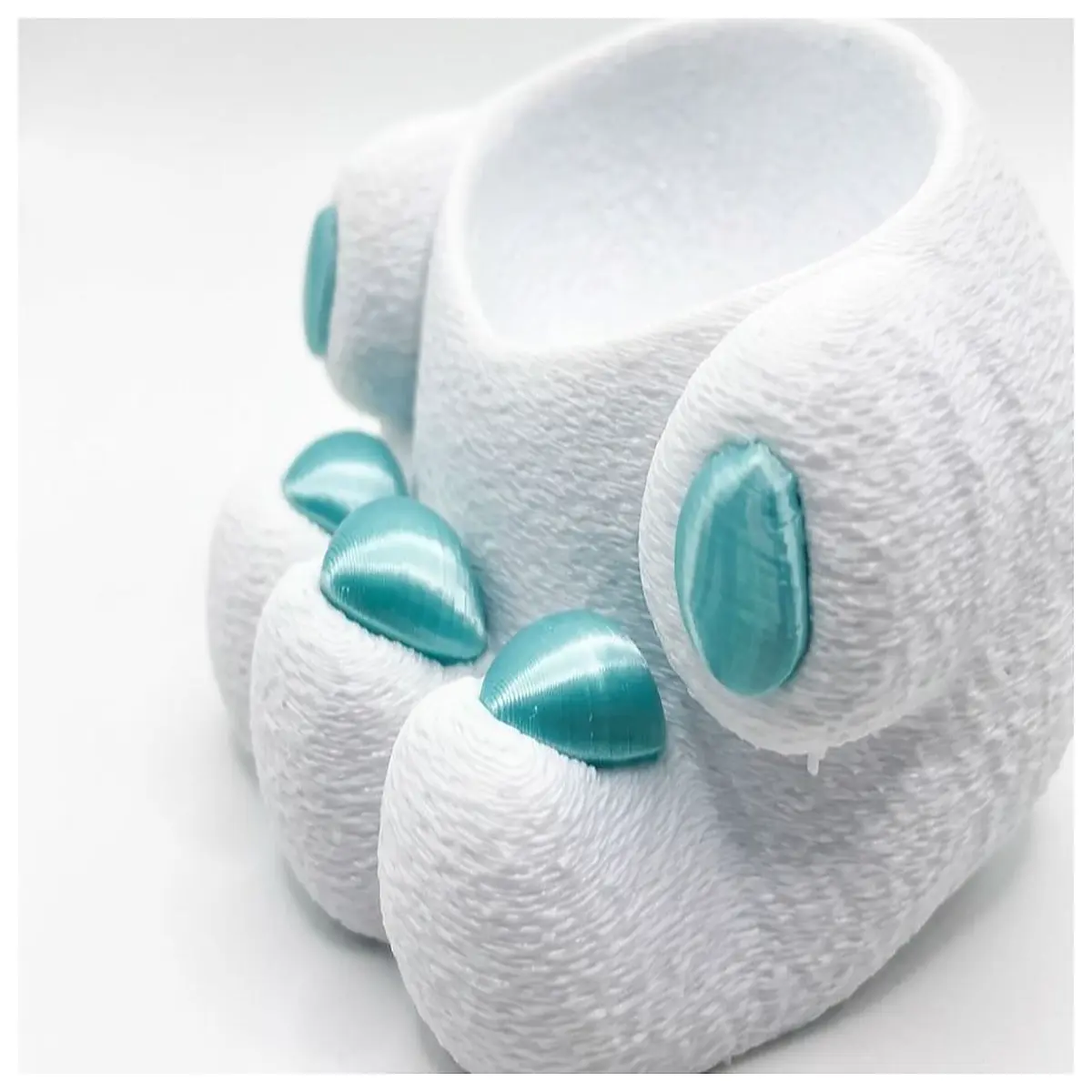 cute bunny paw plushie stress relief squishy toy for kids and adults soft rabbit foot keychain bag charm gift