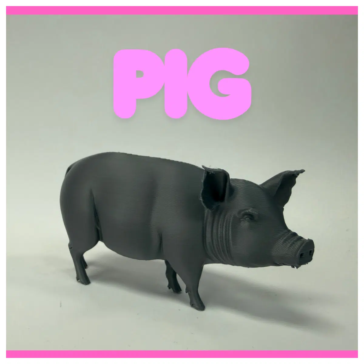 realistic pig toy for kids novelty plush animal doll humorous gag gift farm decor prop