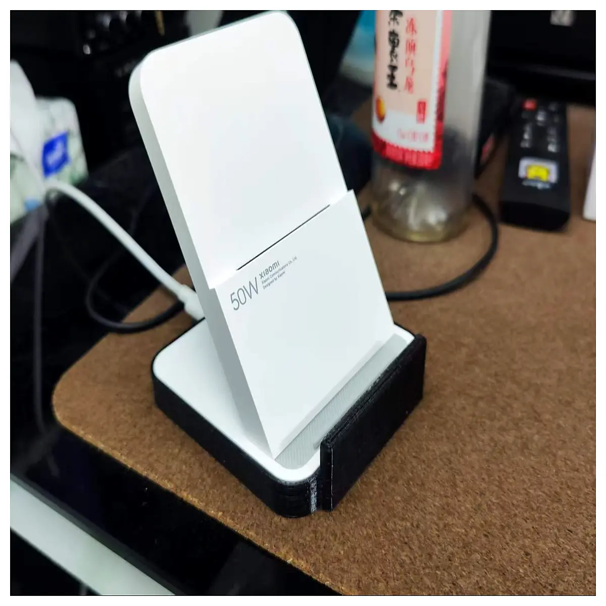 55W Wireless Charger Base Fast Charging Pad Phone Charging Stand PD Fast Charger Compatible with Multiple Devices