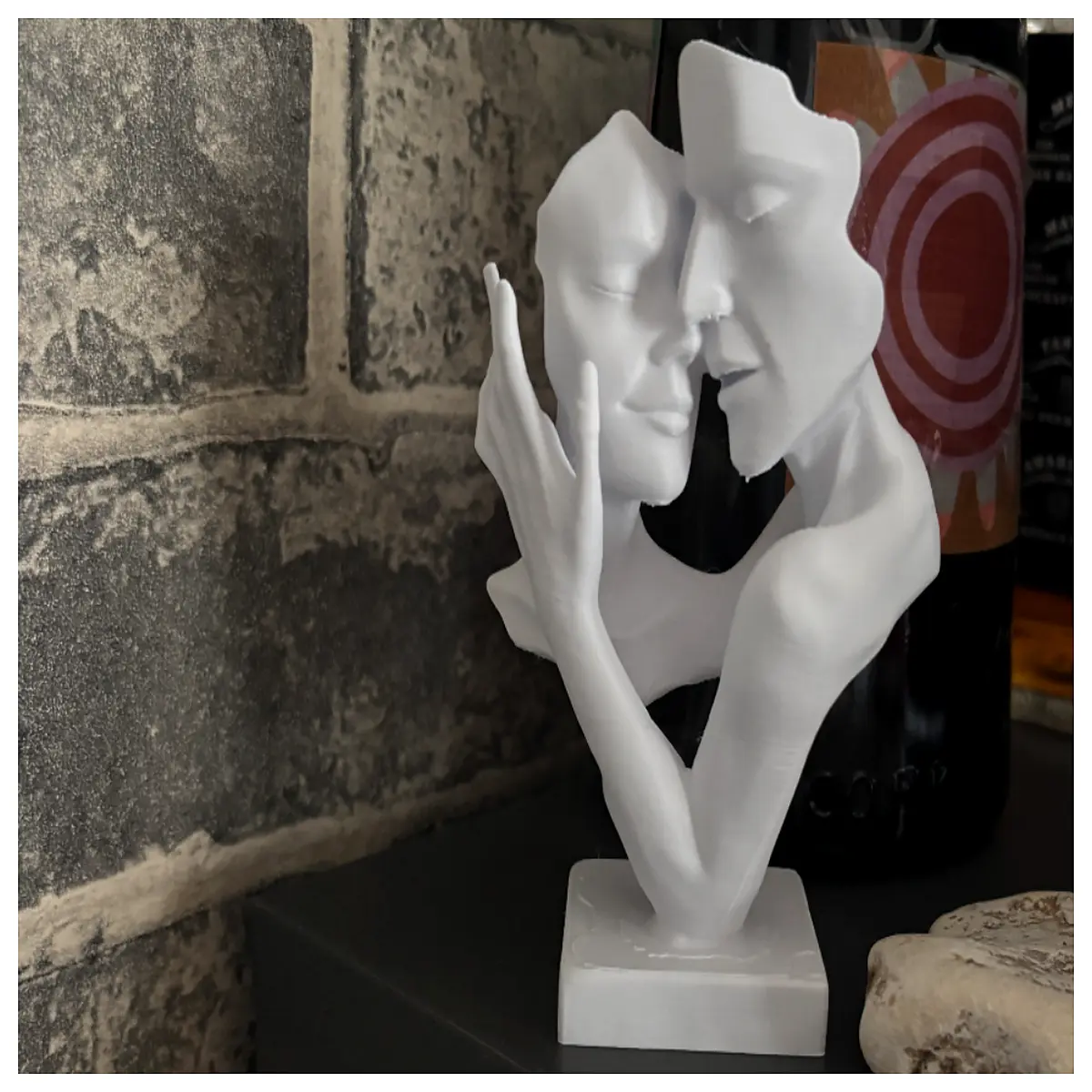 Elegant Sculpture Decorative Figurine Home Accent Art Piece Indoor Decoration Sculpture Parts Art Display