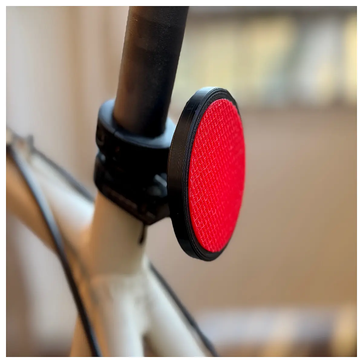 Invisible Bike Reflectors Mount Holder Case Accessory Cycling Safety Car Parts
