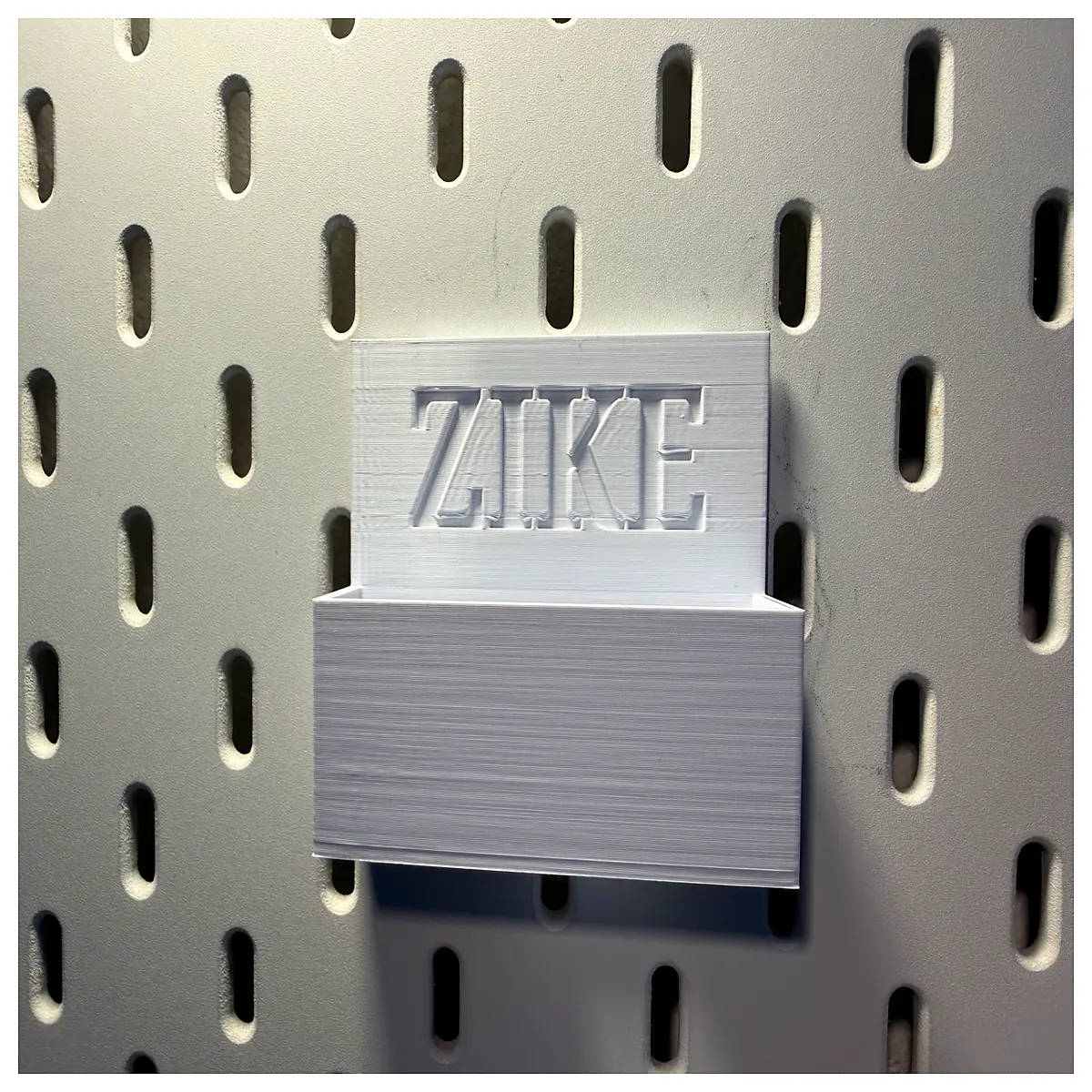 Ziketech Z666 Compatible with Skadis Smart Shelving Shelf Accessories Storage Solutions Optimized