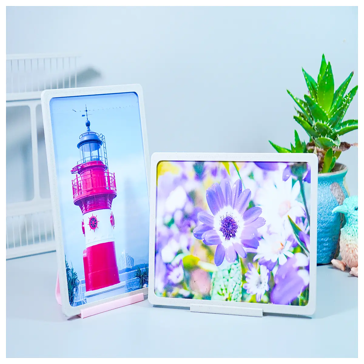 6 Inch Photo Display Frame Wall Decor Minimalist Frame Empty Display Desktop Decoration Photography Accessory