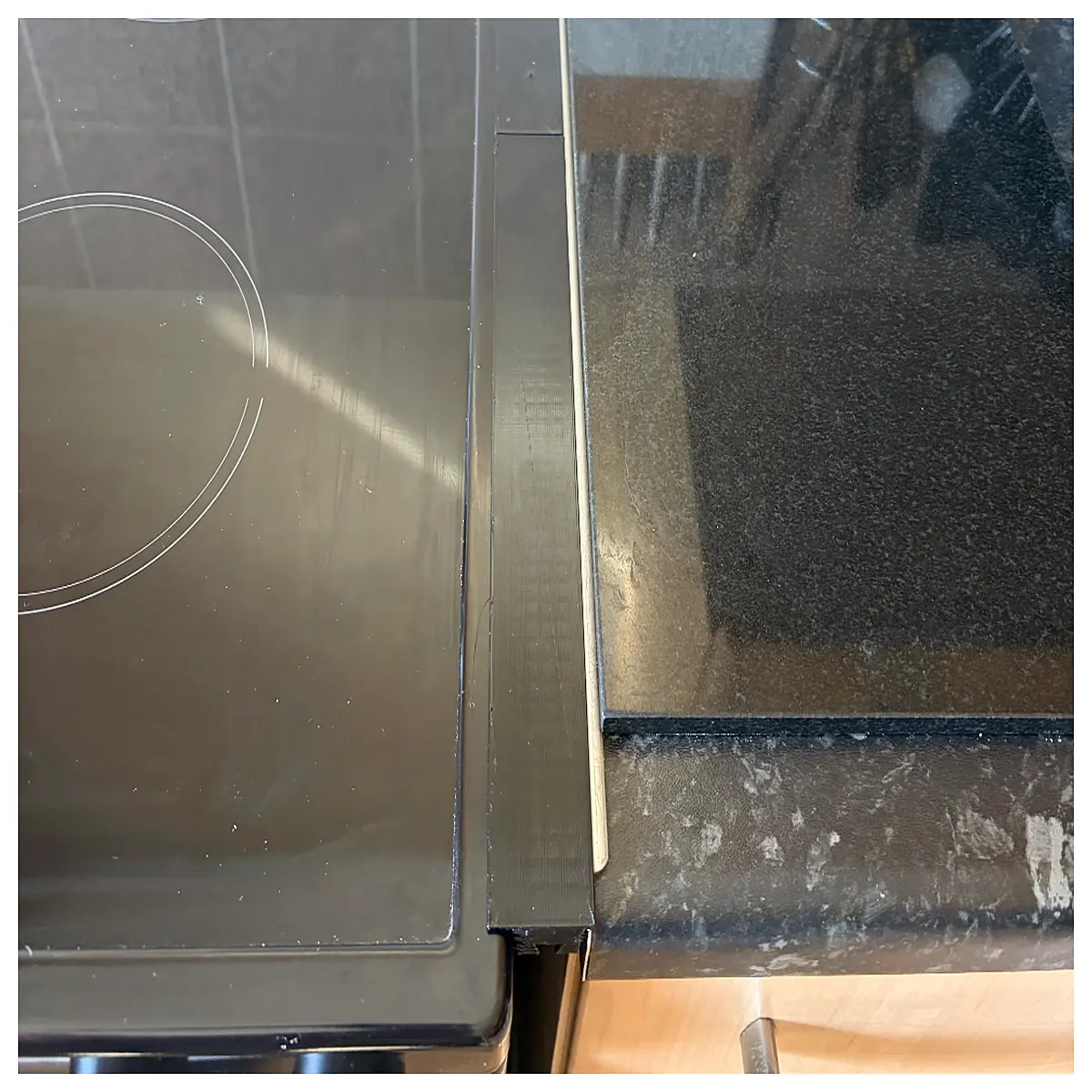 Range Hood Gap Filler Kitchen Counter Filler Range Hood Accessories Range Repair Seal Kitchen Equipment Parts