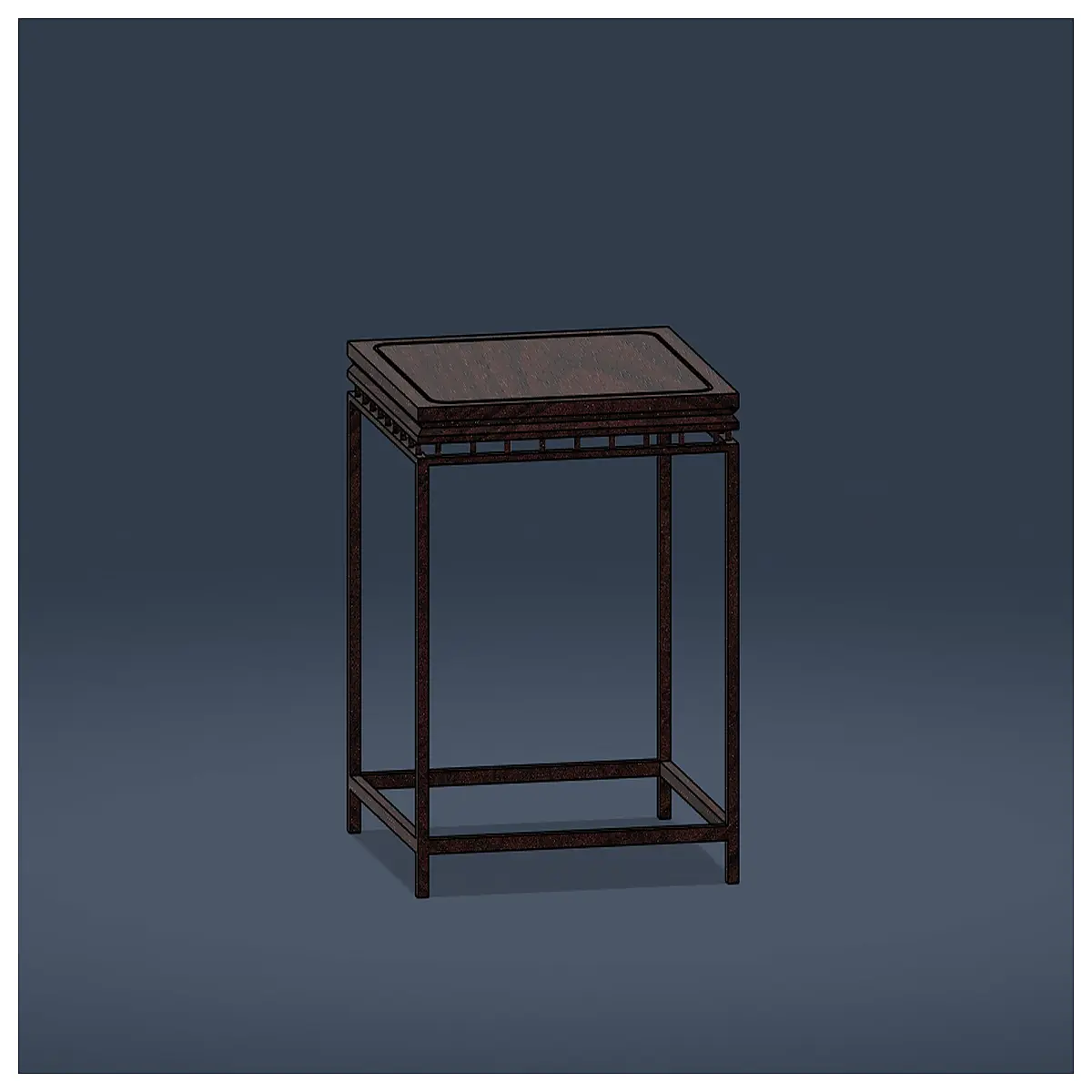 Bonsai Display Stand Waterfall Table Half Waterfall Landscape Stand Bonsai Stone Arrangement Display Indoor Garden Showcase