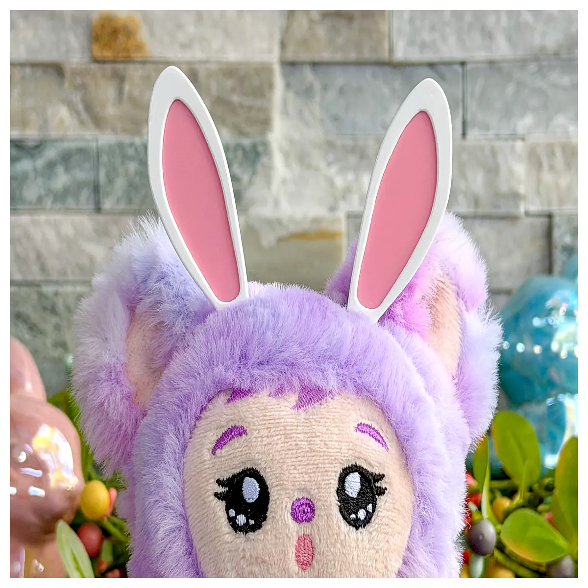 Plush Rabbit Easter Figure 17cm Cute Stuffed Toy Holiday Decoration Kids Gift Easter Bunny