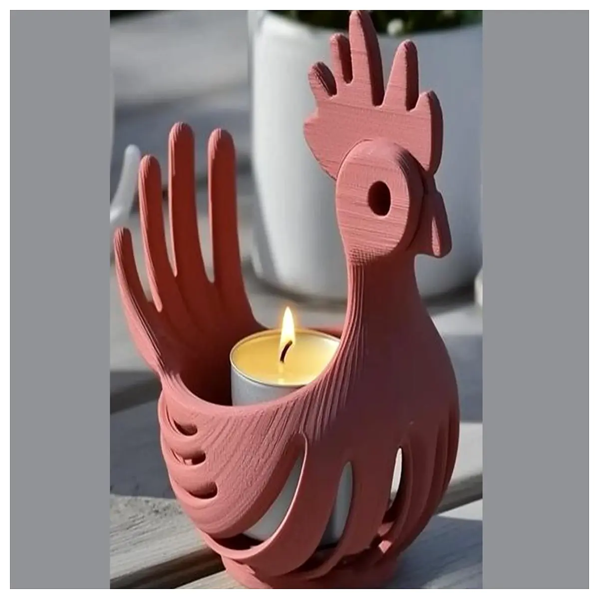 Easter Chicken Candlestick Easter Decoration Easter Decor Easter Gift Easter Supplies