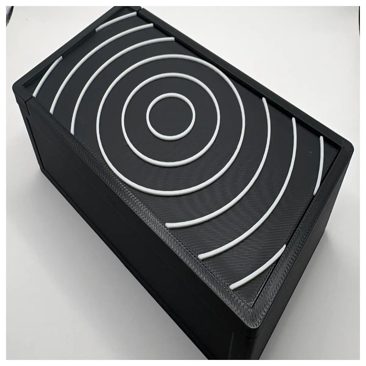 sliding lid storage box for jewelry cosmetics office supplies desktop organizer with cover