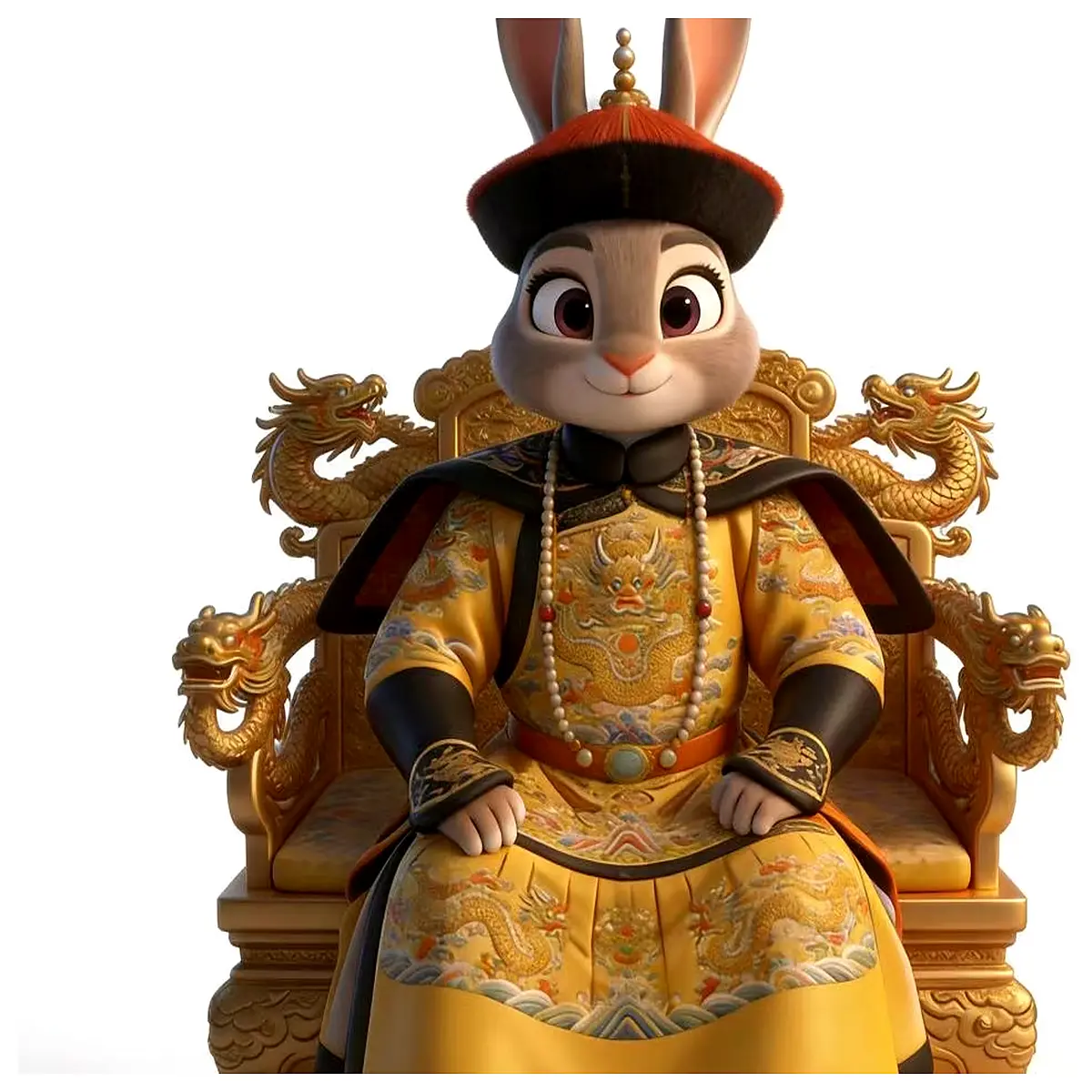 Zhu Di Portrait Ming Dynasty Emperor Art Print Wall Decor Historical Figure Artwork Home Decoration Art Supply Wholesale