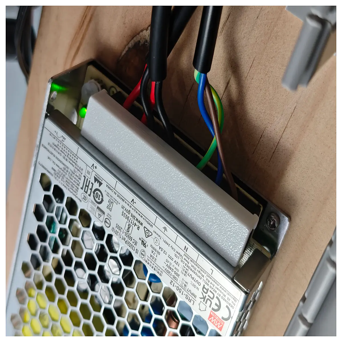 LRS L150 12 Power Supply Connector Cover Protection Isolation Switch Accessories Electronic Device Parts