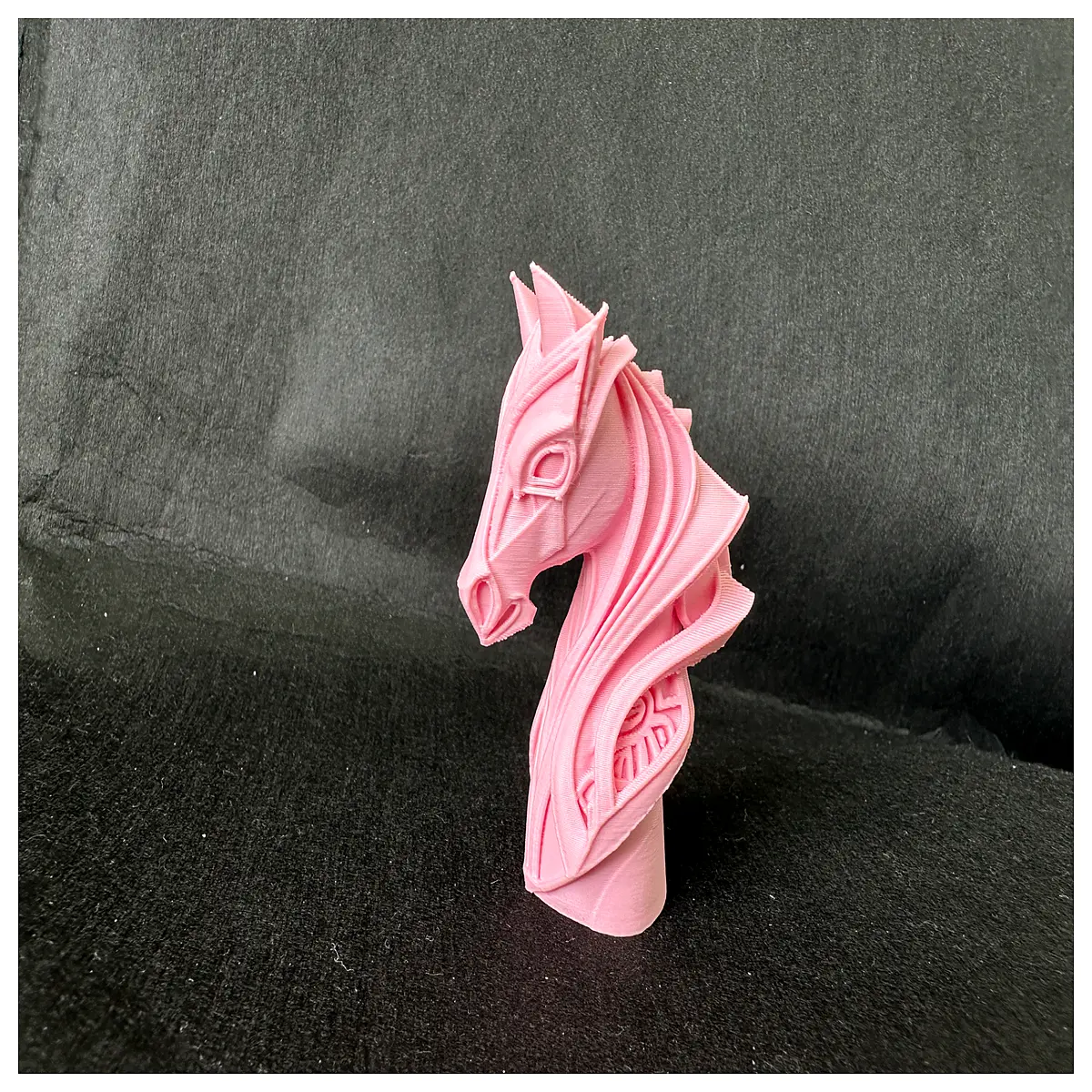 Horse Head Sculpture Figurine Realistic Animal Model Desktop Decoration Pet Toy Creative Gift Kids Room Decor