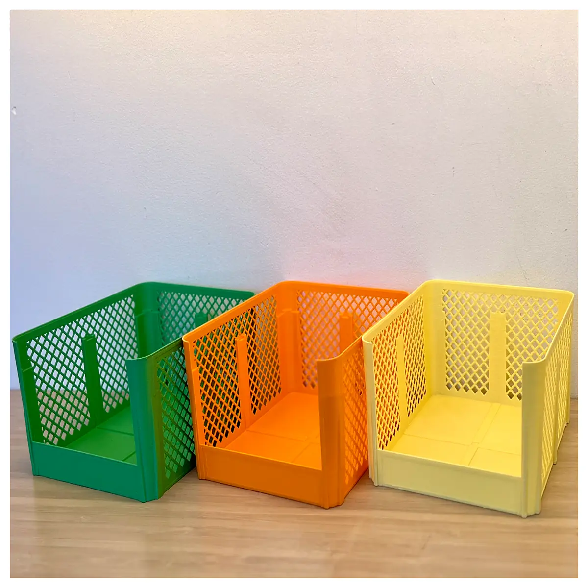 Stackable Storage Boxes Lightweight Durable Collapsible Organizer Multi Compartment Boxes Home Storage Solutions Easy to Assemble
