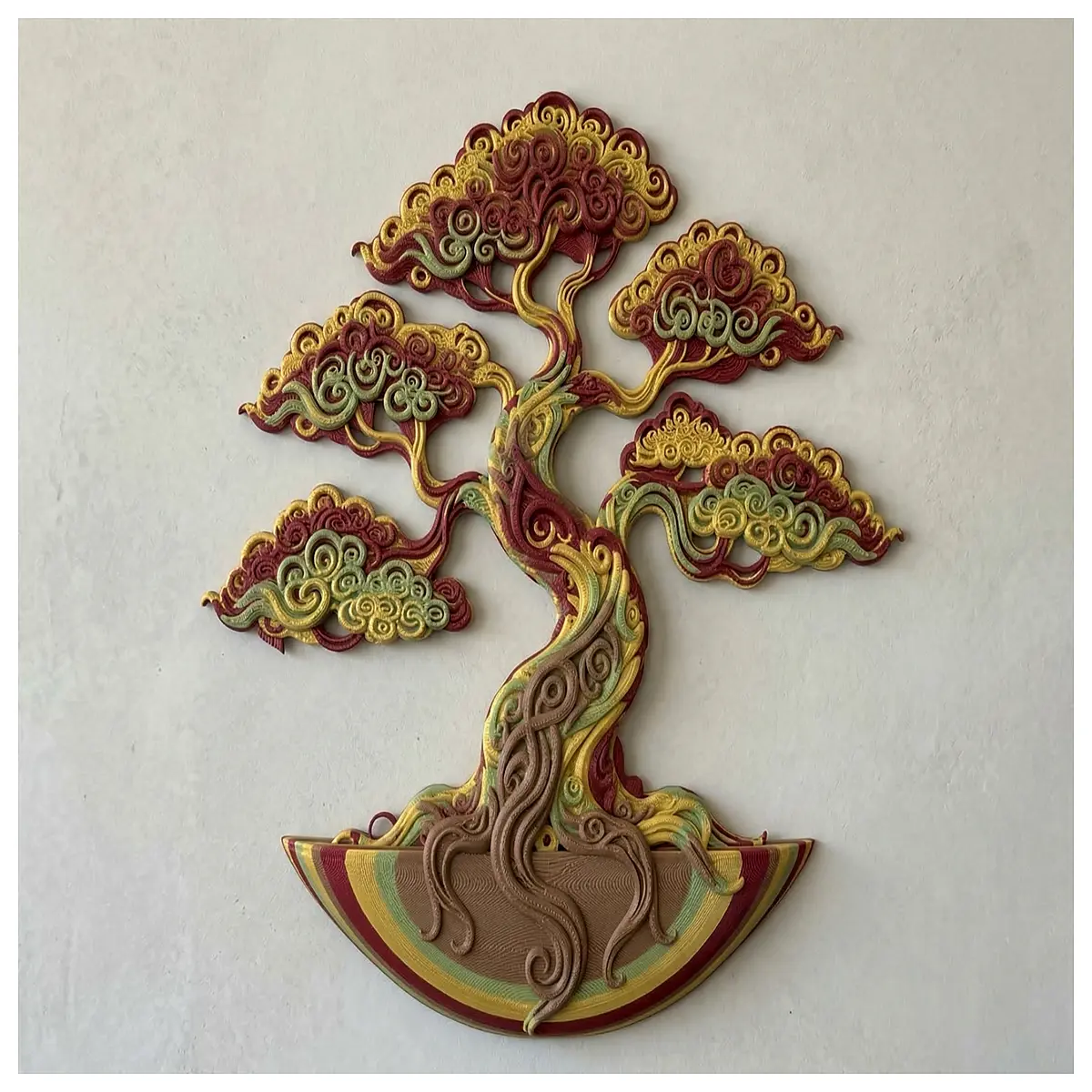 Bonsai Art Wall Painting by Miyagi Sensei Bonsai Creation Tutorial Bonsai Accessories Bonsai Tools Bonsai s