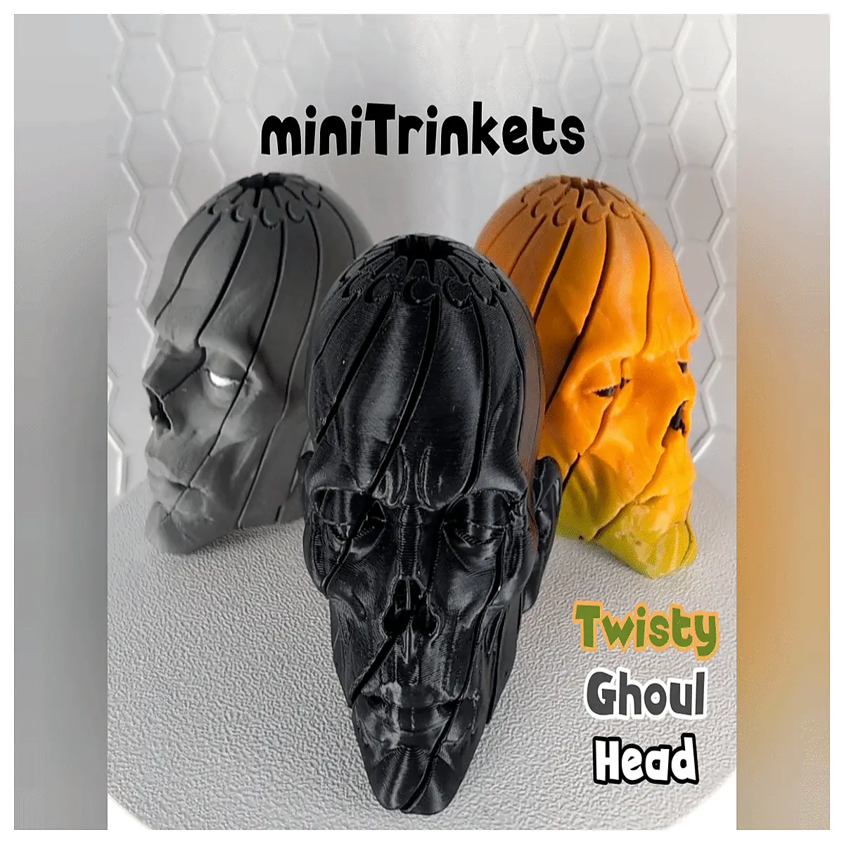 Shokugeki no Soma Turning Head Stress Relief Toy Anxiety Relief Fidget Toy Desk Fun Calming Brain Teaser