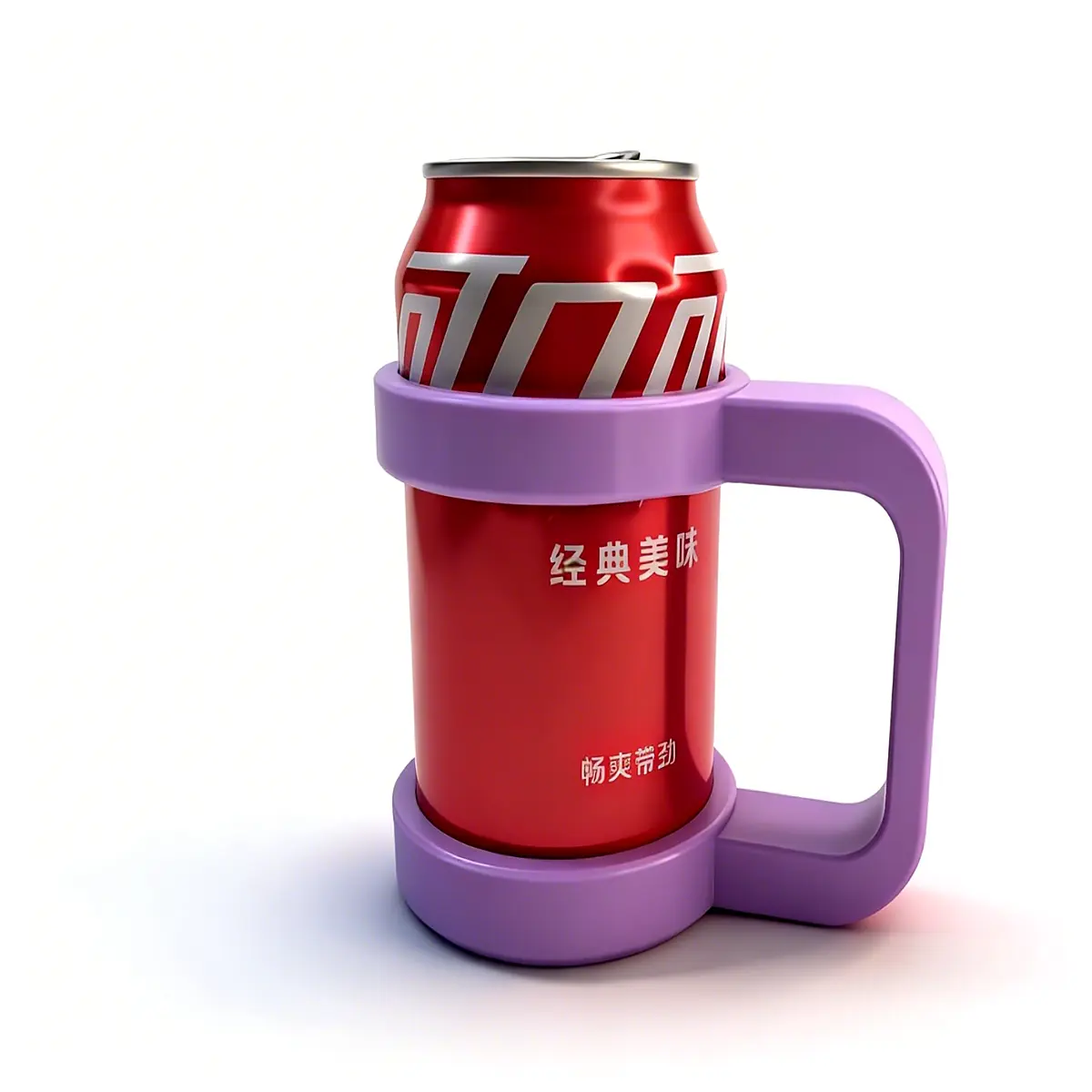 Soda Bottle Cap Handle 330ml 66mm Beverage Bottle Grip Carbonated Drink Accessory Cap Handle Replacement
