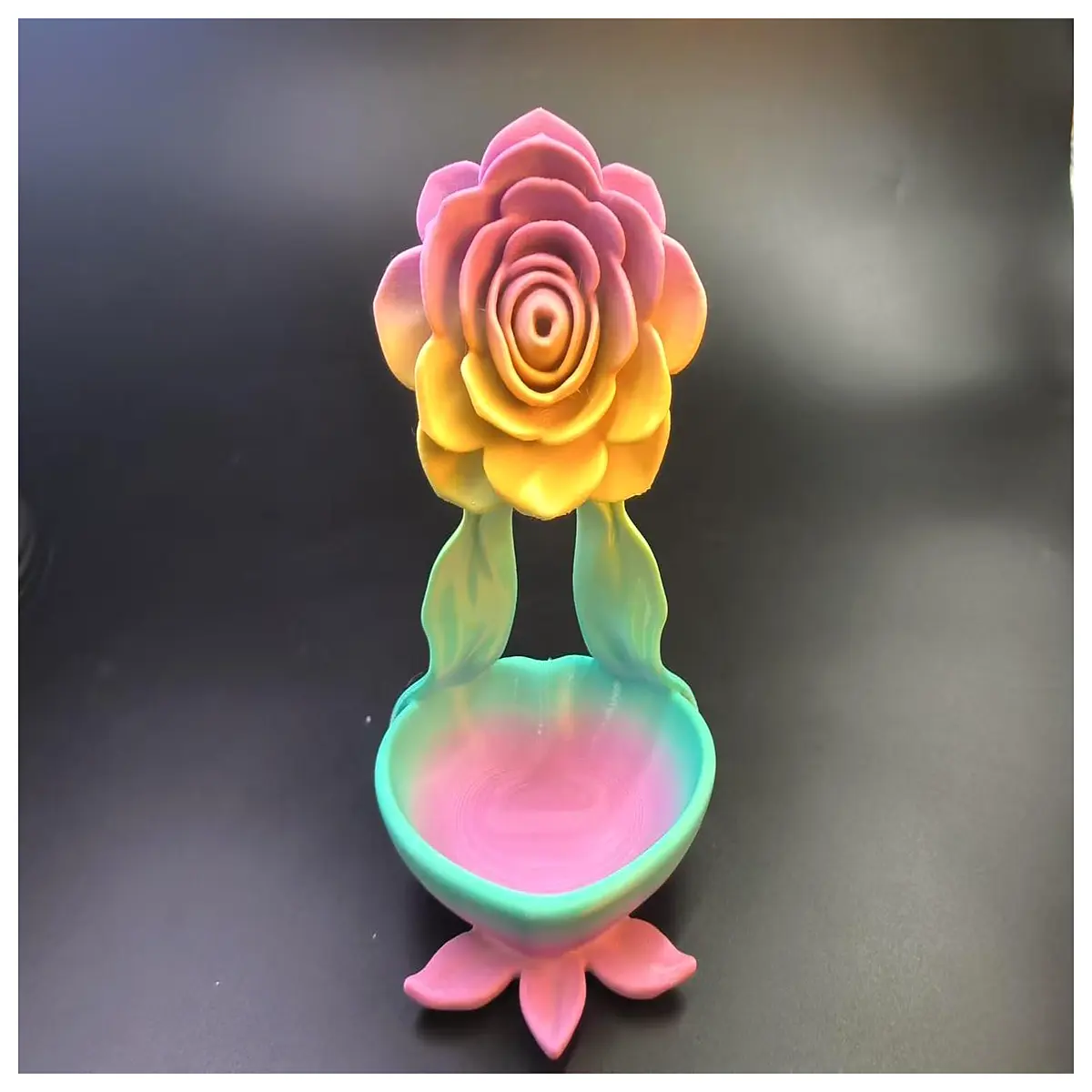 Flower Jewelry Box Decorative Storage Box Gift Box Creative Gift Bridesmaid Present Wedding Decor Flower Box