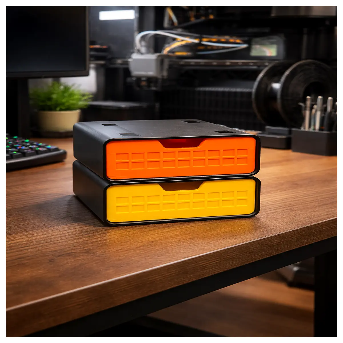 Stackable Desktop Storage Drawers Organizer Drawer Storage Box Desk Organizer Multi Purpose Shelving Storage Solutions