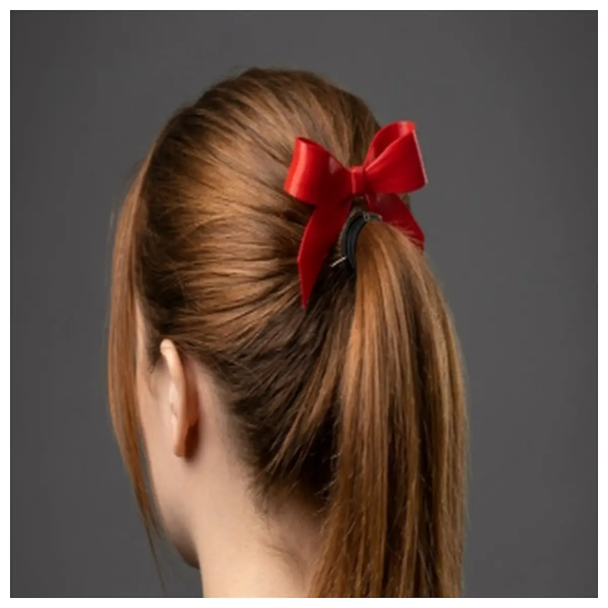 Vintage Bow Hair Clip Women s Hair Accessory Elegant Hairstyle Silk Fabric Classic Hair Decoration Girl Hairpin