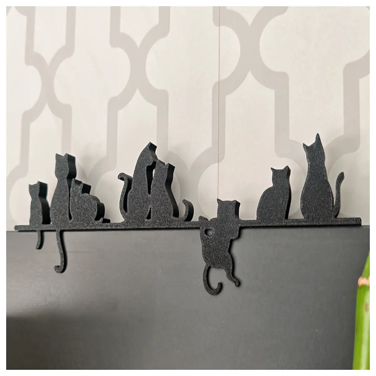Cat Edge Decor Door Top Ornament Relaxation Style Pet Accessories Interior Decoration Pet Furniture