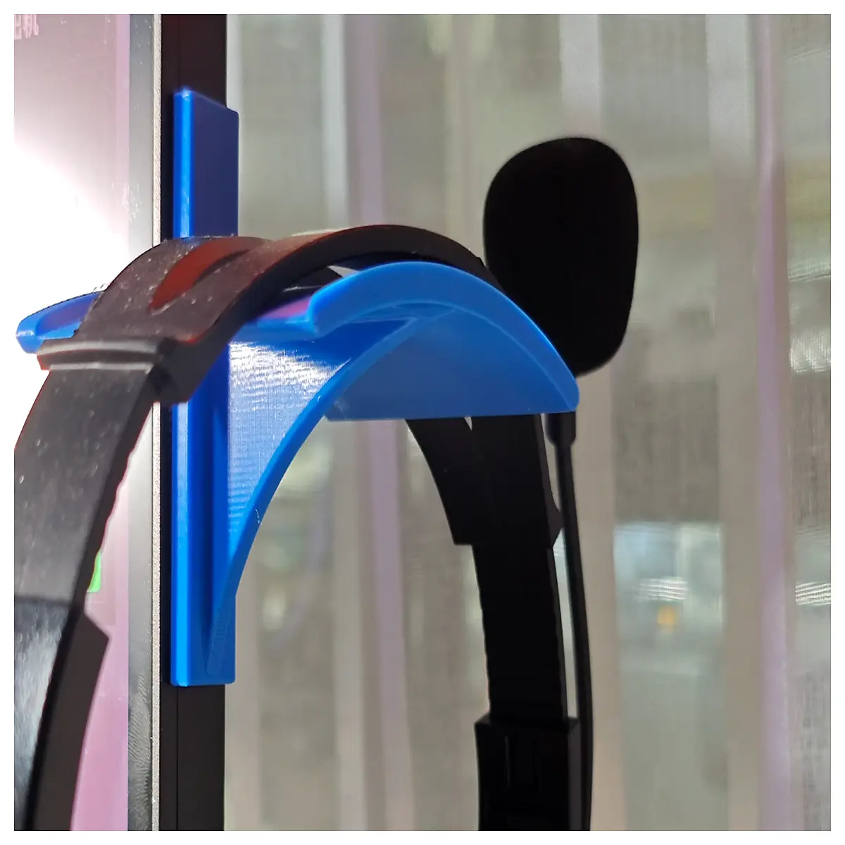 Monitor Headphone Mount Display Stand for Speakers Desk Headphone Rest Audio Accessory Headphones Enhance Sound Quality